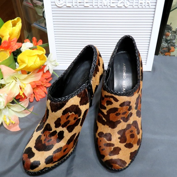 Antonio Melanie Cowhide Bootie - Dante 6 - Picture 1 of 6